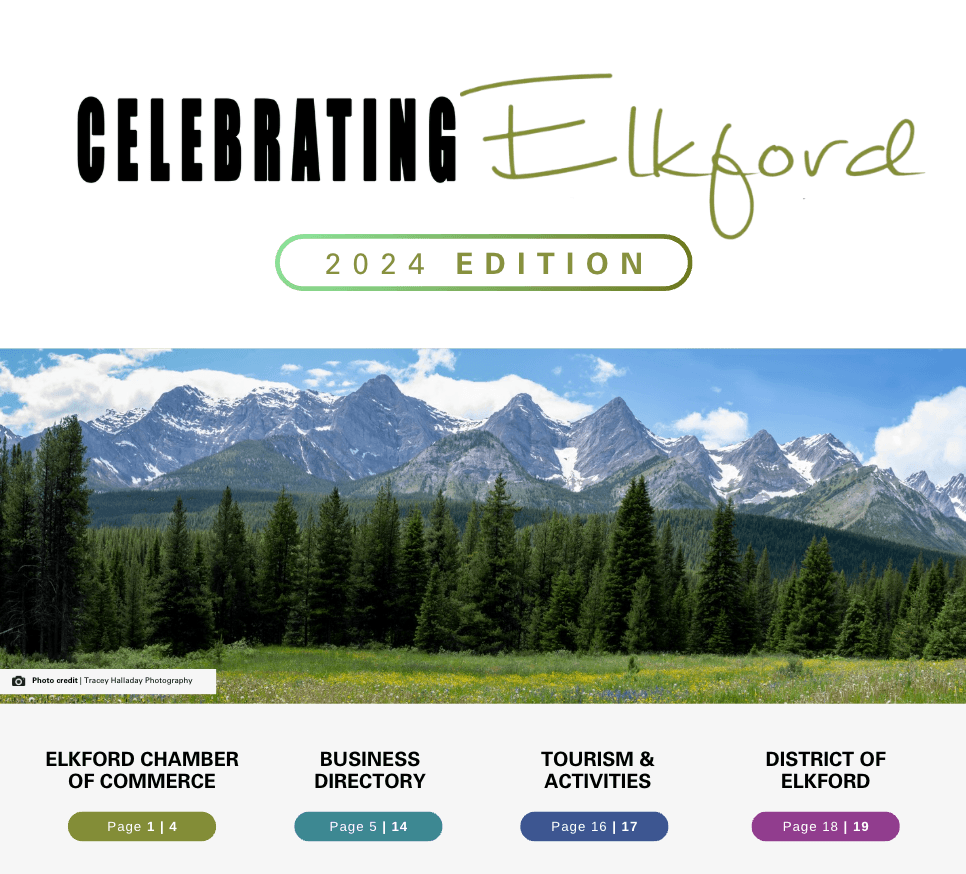 CELEBRATING ELKFORD MAGAZINE ADS image